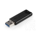 256 GB Pendrive USB 3.0 Verbatim Pinstripe (fekete)