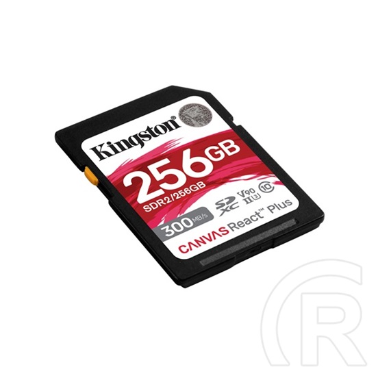 256 GB SDXC Card Kingston Canvas React Plus (300 MB/s, Class 10, U3, V90)