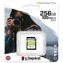 256GB SDXC Card Kingston Canvas Select Plus (Class 10, UHS-I, V30)