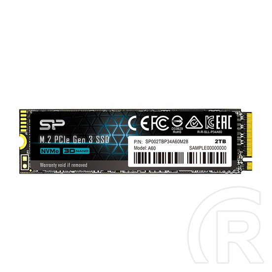 256 GB Silicon Power A60 NVMe SSD (M.2, 2280, PCIe)