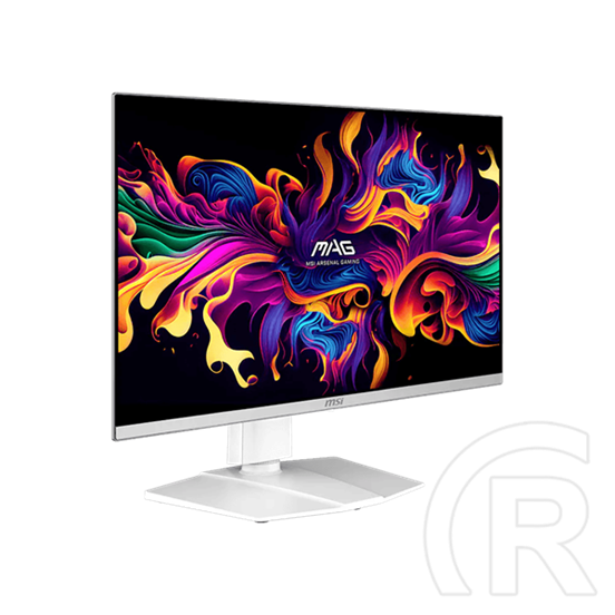 26,5" MSI MAG 272QPW monitor (QD-OLED, 2560x1440, 280Hz, 0,03ms, 2xHDMI, DP, USB-C, fehér)