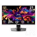 26,5" MSI MAG 272QP X50 monitor (QD-OLED, 2560x1440, 500Hz, 0,03ms, 2xHDMI+DP+USB-C, fekete)