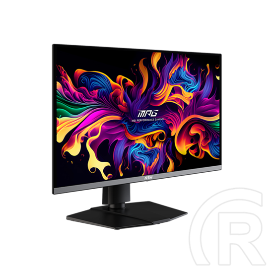 26,5" MSI MPG 272URX monitor (QD-OLED, 3840x2160 (UHD), 240Hz, DP+2xHDMI+USB-C, 2xUSB, fekete)