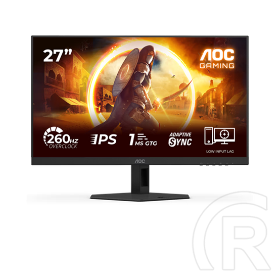 27" AOC 27G4ZRE monitor (IPS, 1920x1080, 260Hz, DP+2xHDMI)