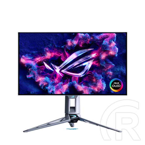 27" ASUS PG27AQWP-W ROG Swift monitor (OLED, 2560x1440, DP+HDMI+USB, 540Hz, HDR10, fekete)