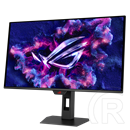 27" ASUS ROG Strix XG27ACDMS monitor (OLED, 3840x2160, 280Hz, DP+HDMI, 2xUSB3.0, HDR, fekete)