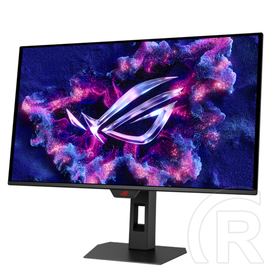 27" ASUS ROG Strix XG27ACDMS monitor (OLED, 3840x2160, 280Hz, DP+HDMI, 2xUSB3.0, HDR, fekete)
