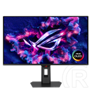 27" ASUS ROG Strix XG27ACDMS monitor (OLED, 3840x2160, 280Hz, DP+HDMI, 2xUSB3.0, HDR, fekete)