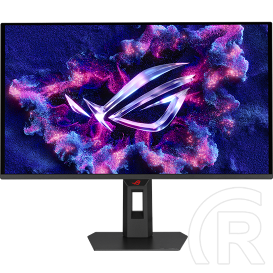 27" ASUS XG27AQDPG ROG Strix monitor (OLED, 2560x1440, 500Hz, DP+HDMI, HDR, USB, VESA 100x100 mm, állítható, fekete)