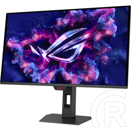 27" ASUS XG27AQDPG ROG Strix monitor (OLED, 2560x1440, 500Hz, DP+HDMI, HDR, USB, VESA 100x100 mm, állítható, fekete)