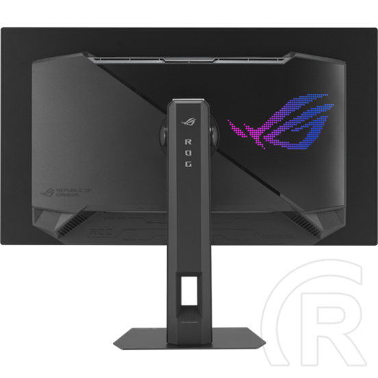 27" ASUS XG27AQDPG ROG Strix monitor (OLED, 2560x1440, 500Hz, DP+HDMI, HDR, USB, VESA 100x100 mm, állítható, fekete)
