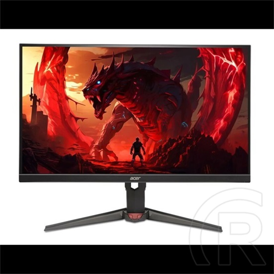 27" Acer Nitro XV270W3 monitor (IPS, 1920x1080, 240Hz, Pivot, FreeSync, 0,5ms, 250 nits, 2xHDMI, DP, fekete)