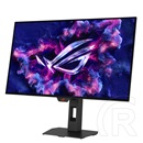 27" Asus ROG Strix XG27AQWMG monitor (OLED, 2560x1440, 280Hz, DP+HDMI, HDR10, fekete)