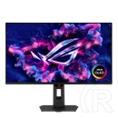 27" Asus ROG XG27UQDMS QD-OLED monitor (fekete)