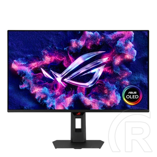 27" Asus ROG XG27UQDMS QD-OLED monitor (fekete)