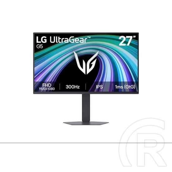 27" LG 27G550B-B IPS monitor (16:9, 1920x1080, 200Hz, 1ms, 300cd, HDMIx2, DP, FreeSync, G-Sync, HDR10, Pivot)