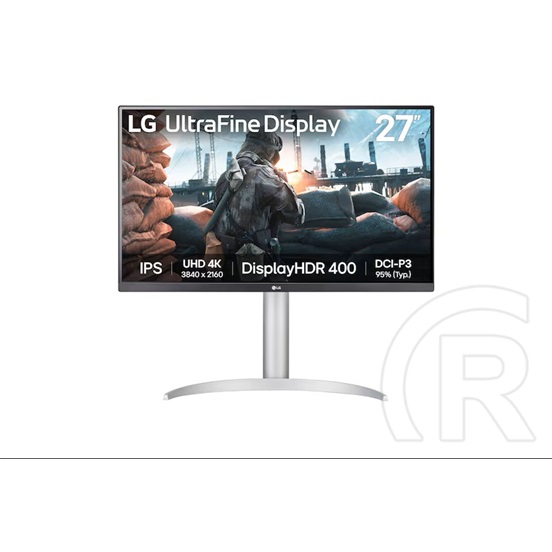 27" LG 27UP650K-W monitor (IPS, LED)