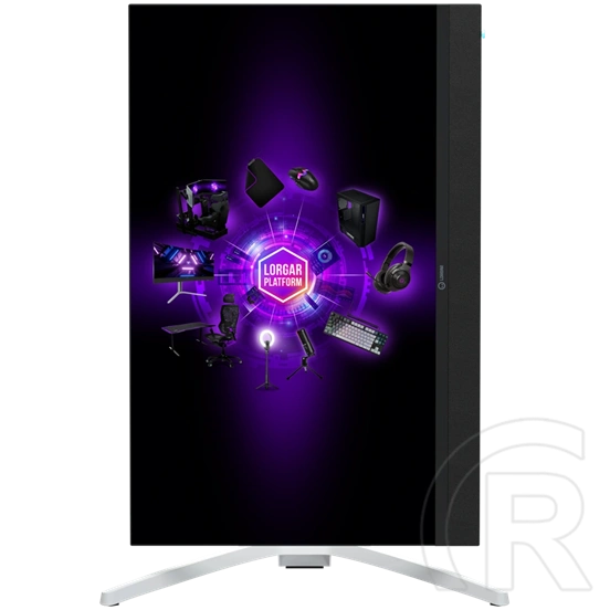 27" LORGAR 27MP1 MiniLED Pro Gaming monitor (IPS, fekete/szürke)