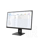 27" Lenovo ThinkVision E27-40 monitor (IPS, 1920x1080, 100Hz, DP+HDMI+VGA, 4ms, fekete)
