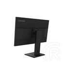 27" Lenovo ThinkVision E27-40 monitor (IPS, 1920x1080, 100Hz, DP+HDMI+VGA, 4ms, fekete)