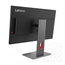 27" Lenovo ThinkVision P27qd-40 monitor (2560x1440, IPS, 24-120Hz, HDMI, DP, USB-C, RJ45, fekete)
