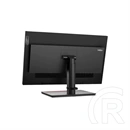 27" Lenovo ThinkVision P27u-20 monitor (IPS, 3840x2160, 60Hz, HDMI, DP, Thunderbolt 4, USB-C, RJ45, 450cd/m2, fekete)