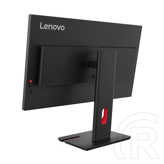 27" Lenovo ThinkVision T27UD-40 monitor (IPS, 3840x2160 UHD, 60Hz, DP+HDMI+USB-C, RJ45, USB hub, fekete)
