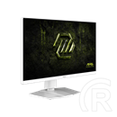 27" MSI MAG 274QRFW E20 monitor (IPS, 2560x1440, 200Hz, DP+2xHDMI, fehér)