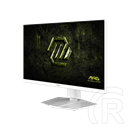 27" MSI MAG 274QRFW E20 monitor (IPS, 2560x1440, 200Hz, DP+2xHDMI, fehér)