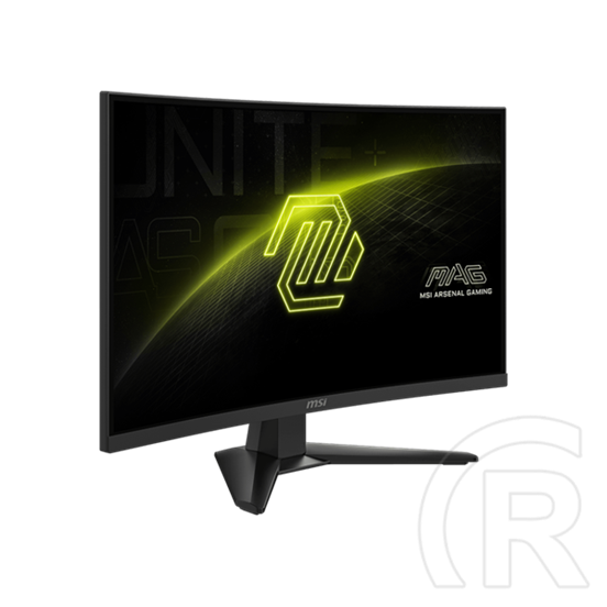 27" MSI MAG 275CQF monitor (Rapid VA, 2560x1440, 180Hz, 0,5ms, ívelt 1500R, 2xHDMI, DP, USB-C, fekete)