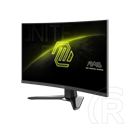 27" MSI MAG 275CQF monitor (Rapid VA, 2560x1440, 180Hz, 0,5ms, ívelt 1500R, 2xHDMI, DP, USB-C, fekete)