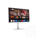 27" MSI MD272UPSW monitor (IPS, 3840x2160, 60Hz, HDMI+DP+USB-C, pivot, fehér)