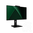 27" MSI MP272PMG monitor (IPS, 1920x1080, 120Hz, DP+HDMI+VGA, webkamera, USB, hangszóró, magasságállítható, fekete)