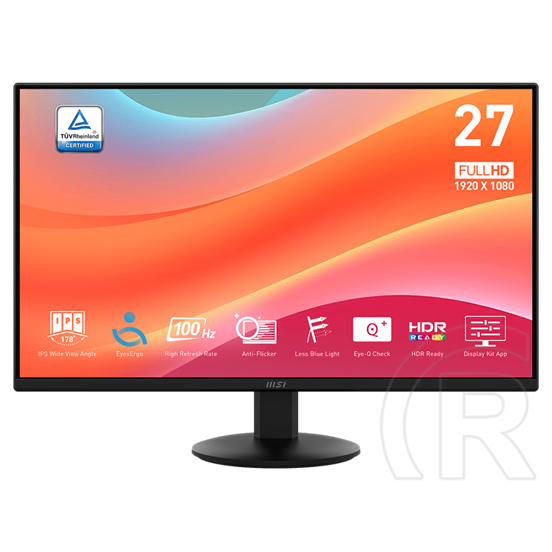 27" Msi PRO MP272L monitor