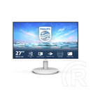 27" PHILIPS IPS monitor 271V8AW, 1920x1080, 16:9, 250cd/m2, 4ms, HDMI/VGA, hangszóró, fehér