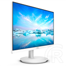 27" PHILIPS IPS monitor 271V8AW, 1920x1080, 16:9, 250cd/m2, 4ms, HDMI/VGA, hangszóró, fehér