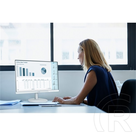 27" PHILIPS IPS monitor 271V8AW, 1920x1080, 16:9, 250cd/m2, 4ms, HDMI/VGA, hangszóró, fehér