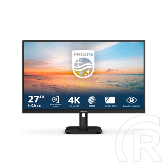 27" Philips monitor (IPS, 3840x2160, DP+2xHDMI)