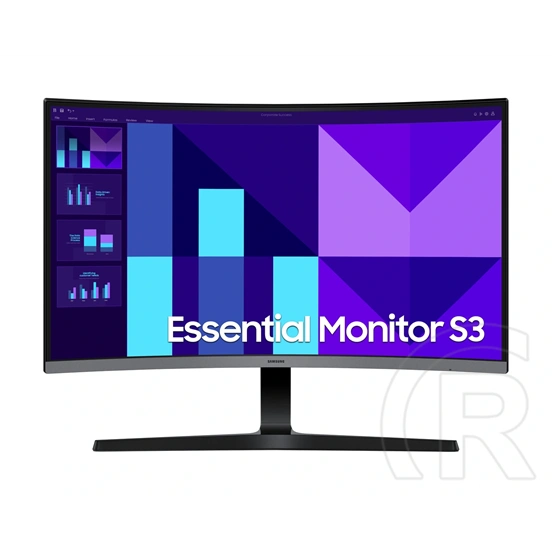 27" Samsung LS27D390GAUXEN Ívelt monitor (LED)