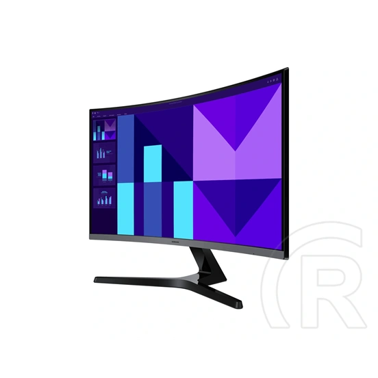 27" Samsung LS27D390GAUXEN Ívelt monitor (LED)
