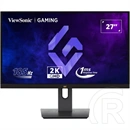 27" ViewSonic VX2758A-2K-PRO-2 monitor (IPS, 2560x1440, 185Hz, DP+HDMI+3,5 mm, fekete)
