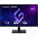 27" ViewSonic VX27G1-2K monitor (IPS, 2560x1440, QHD, 1ms, 180Hz, HDR10, DP+HDMI+audio, fekete)