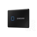 2 TB Samsung T7 Touch ujjlenyomatolvasós külső SSD (USB 3.2, fekete)