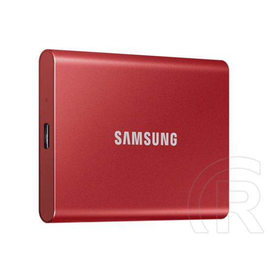 2 TB Samsung T7 külső SSD (USB 3.2, piros)