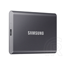 2 TB Samsung T7 külső SSD (USB 3.2, szürke)