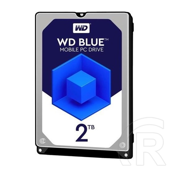 2 TB Western Digital Blue HDD (2,5", SATA3, 5400 rpm, 128 MB cache)