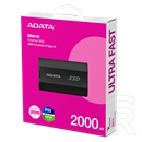 2 TB ADATA SD810 külső SSD (USB 3.2 Gen 2, Type-C, fekete)