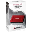 2 TB Kingston XS1000 hordozható SSD (külső, USB 3.2 Gen 2, piros)