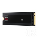 2 TB Samsung 9100 PRO hűtőbordával NVMe SSD (M.2, 2280, PCIe)