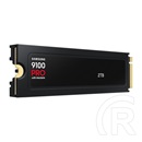 2 TB Samsung 9100 PRO hűtőbordával NVMe SSD (M.2, 2280, PCIe)